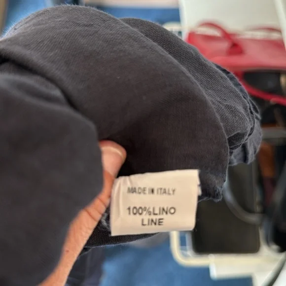 Italian Linen Hammer Pants - Picture 5 of 5